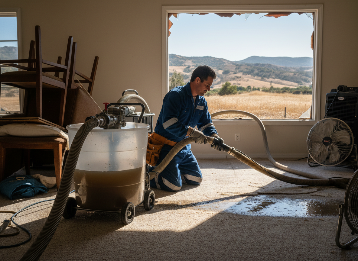 Water extraction company in California
