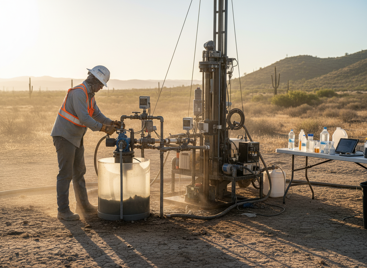Water extraction in California